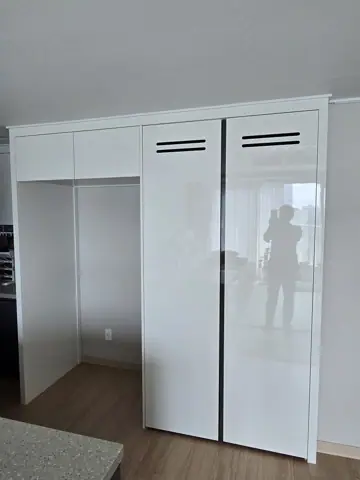 부산 남구 냉장고장 리폼 대연양우내안애 아파트 로봇청소기가 있어도 문제없어요 현장 사진