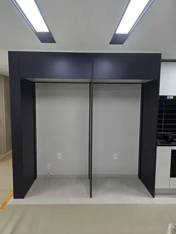 부산 진구 냉장고장 제작 시공 양정스위첸 아파트 맞춤 제작이 필요한 이유 현장 사진