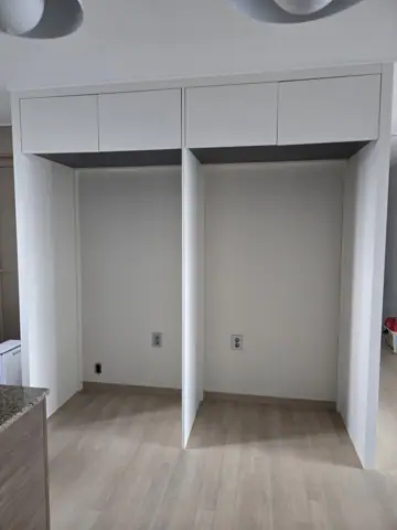부산 해운대 냉장고장 제작 시공 롯데캐슬스타 아파트 우리 집에도 맞춤 시공이 가능할까? 현장 사진