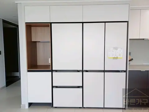 부산냉장고장리폼, 해운대경동리인뷰2차의 가성비 있는 키친핏과 홈바인테리어