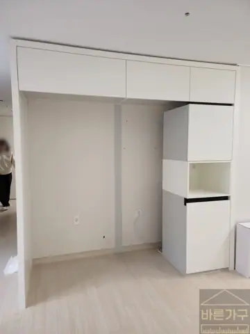 부산냉장고장리폼, 연산 힐스테이트에 만들어드린 매력적인 4+3도어 키친핏